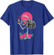 Thirsty Skeleton Flamingo Animal Tropical Bird Halloween T-Shirt - T-Shirt | Royal