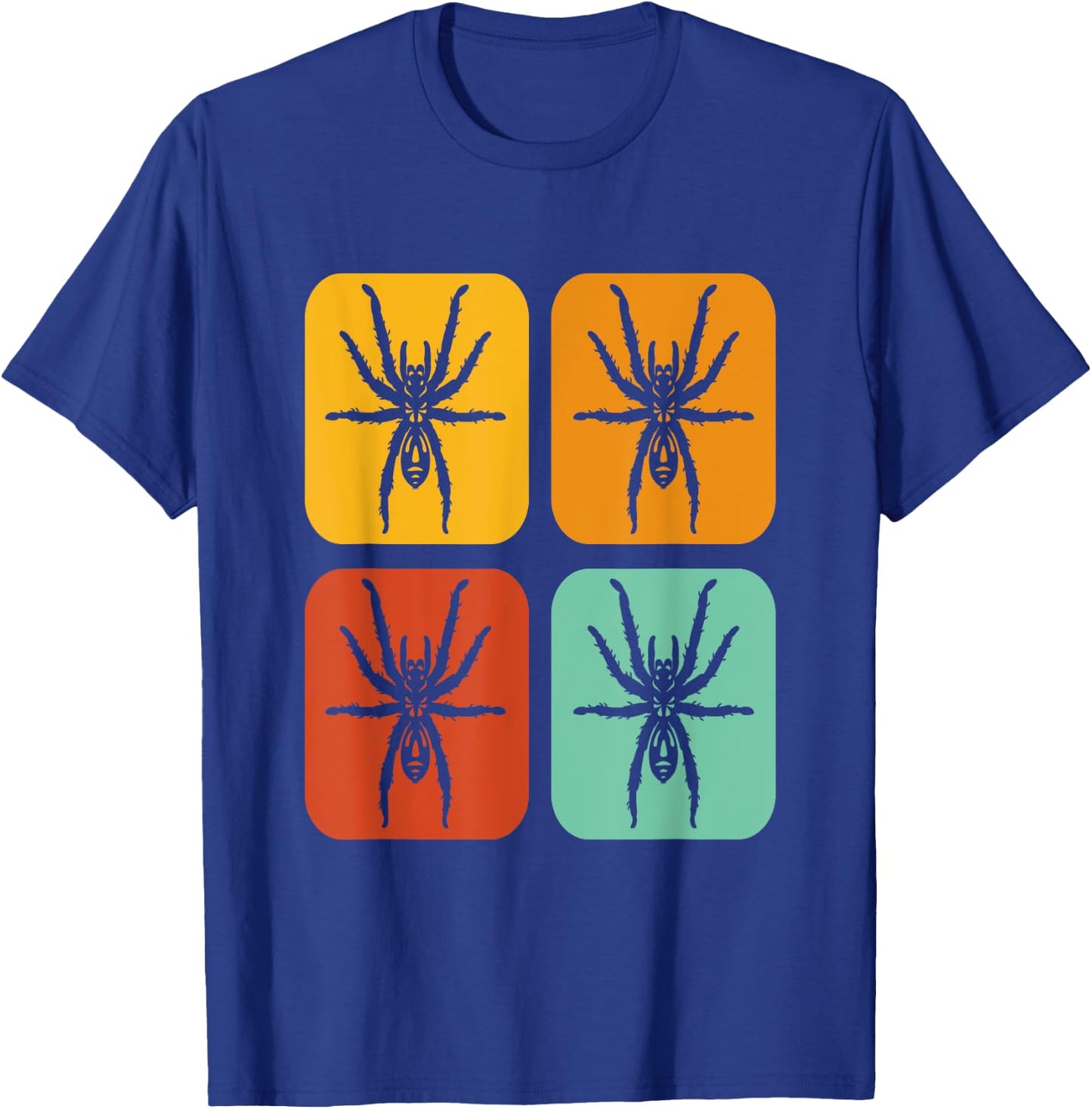 Theraphosidae Arachnid Poecilotheria Vintage Tarantula T-Shirt - T-Shirt | Royal