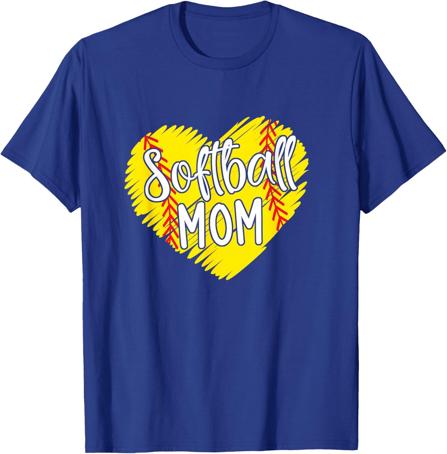 Softball Mom Shirts Baller Mama Mother's Day T-Shirt - T-Shirt | Royal
