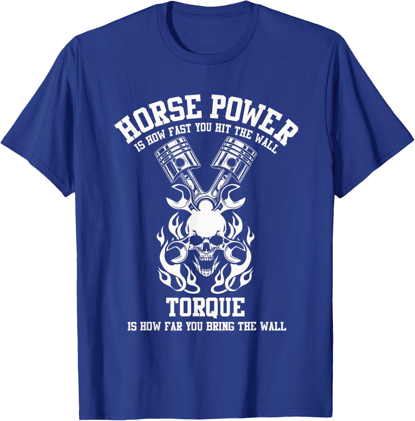 Funny Horsepower Torque Gift Men's T-Shirt - T-Shirt | Royal