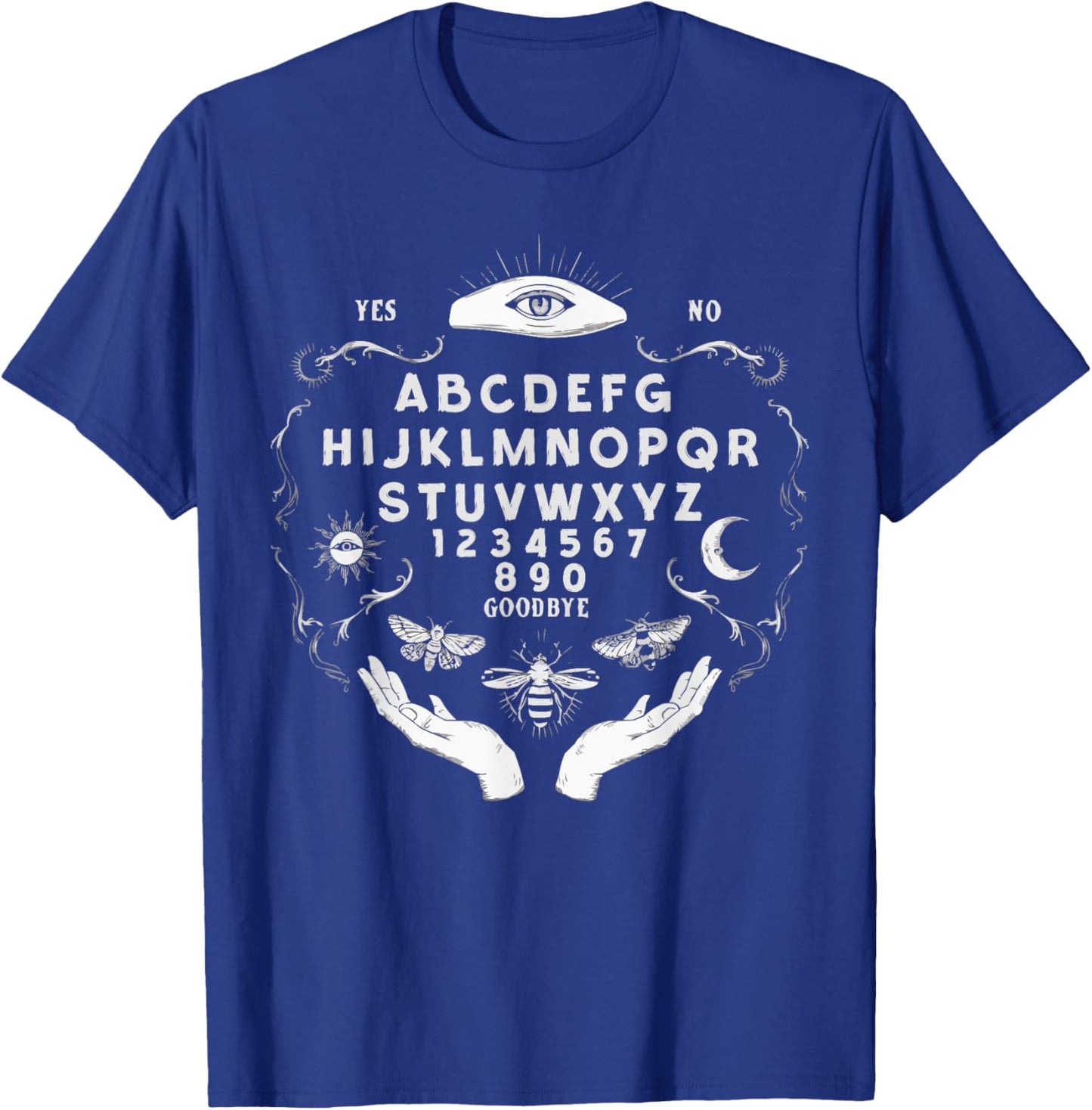 Ouija Board Paranormal Spirit Board Trick Or Treat Halloween T-Shirt - T-Shirt | Royal