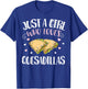 Just A Girl Who Loves Quesadillas – Funny Quesadilla T-Shirt - T-Shirt | Royal