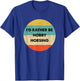 Hobby Horser Shirt | I'd Rather Be Hobby Horsing T-Shirt - T-Shirt | Royal