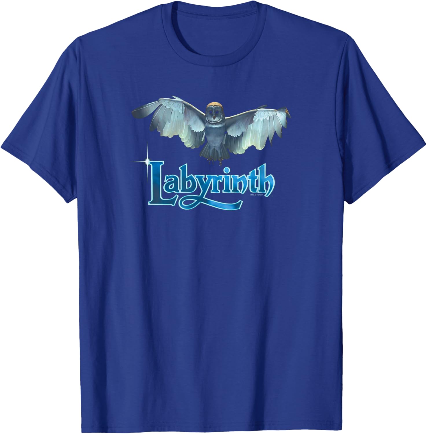 Labyrinth Title Sequence T-Shirt - T-Shirt | Royal