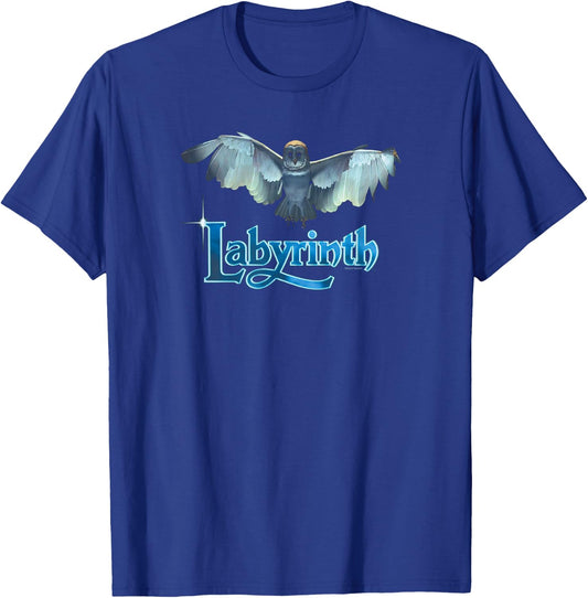 Labyrinth Title Sequence T-Shirt - T-Shirt | Royal