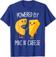 Powered by Mac n Cheese T-Shirt - T-Shirt | Royal