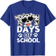 100 Days Of School Dog Lover 100th Day Of School For Boy Kid T-Shirt - T-Shirt | Royal