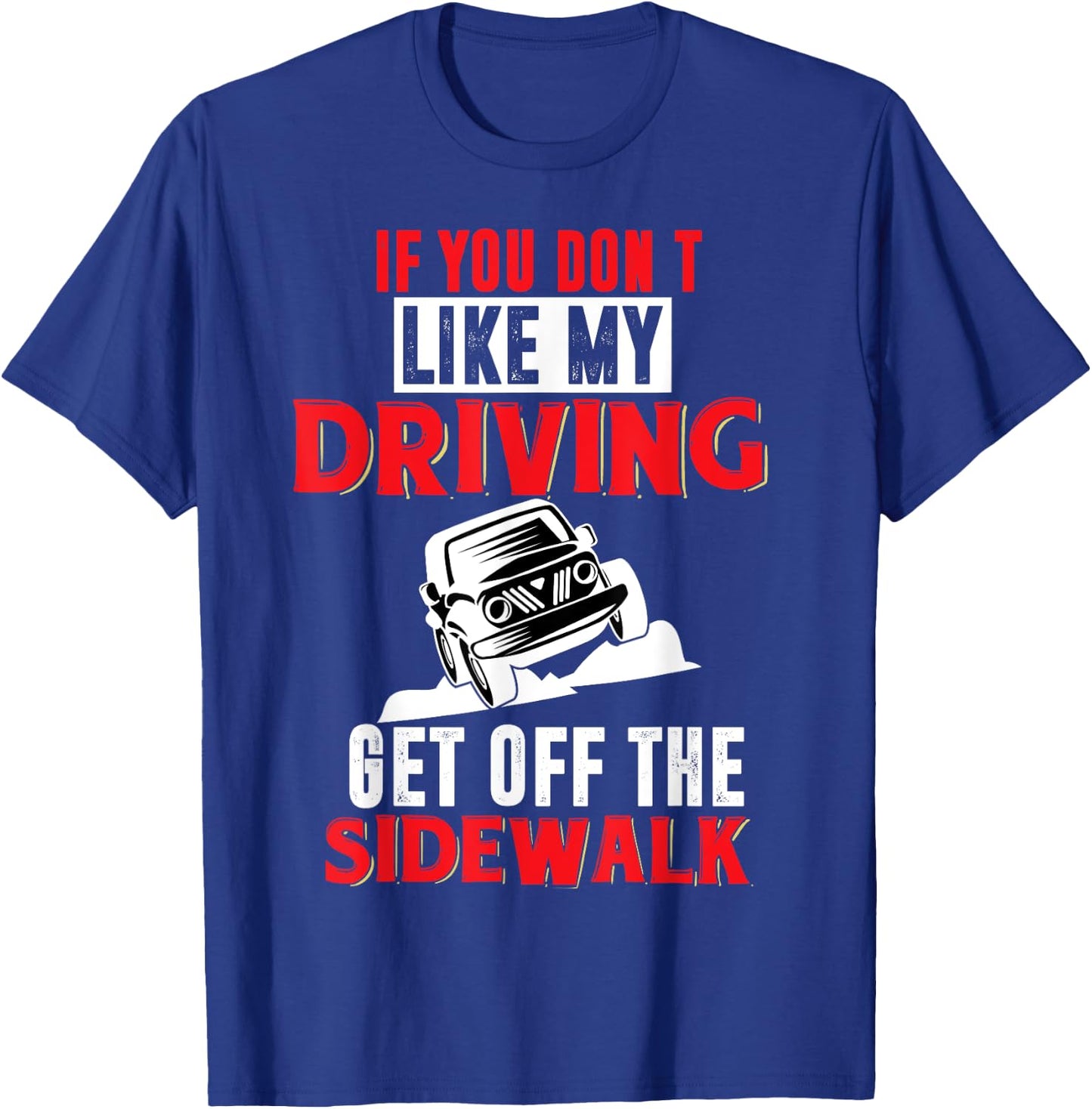 New Driver Gifts Funny Shirt for Teen Girls and Boys Student T-Shirt - T-Shirt | Royal