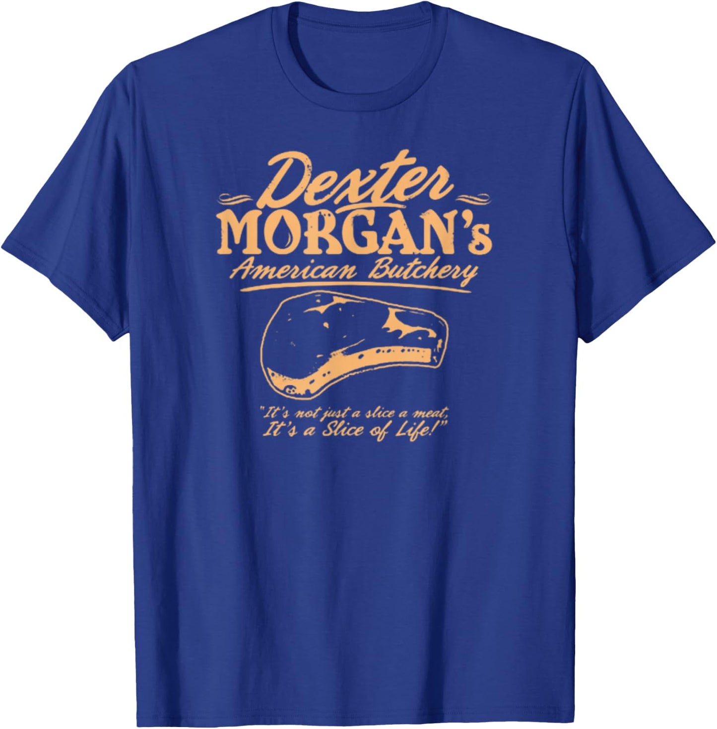 Dexter Morgans American Butchery T-Shirt - T-Shirt | Royal