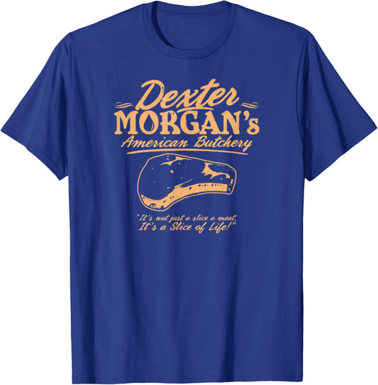 Dexter Morgans American Butchery T-Shirt - T-Shirt | Royal