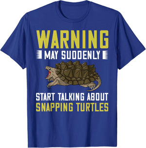 Snapping Turtle Alligator Pet Shell T-Shirt - T-Shirt | Royal