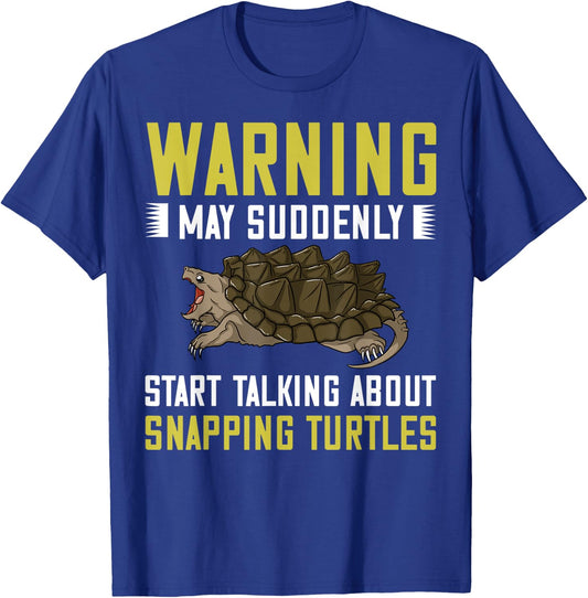 Snapping Turtle Alligator Pet Shell T-Shirt - T-Shirt | Royal