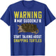Snapping Turtle Alligator Pet Shell T-Shirt - T-Shirt | Royal