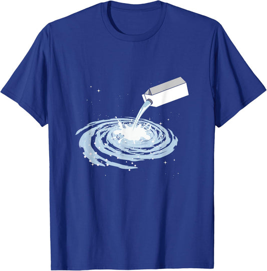 Milkyway Milky Way Milk Universe Space Gift T-Shirt - T-Shirt | Royal