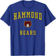 Hammond High School Bears T-Shirt - T-Shirt | Royal