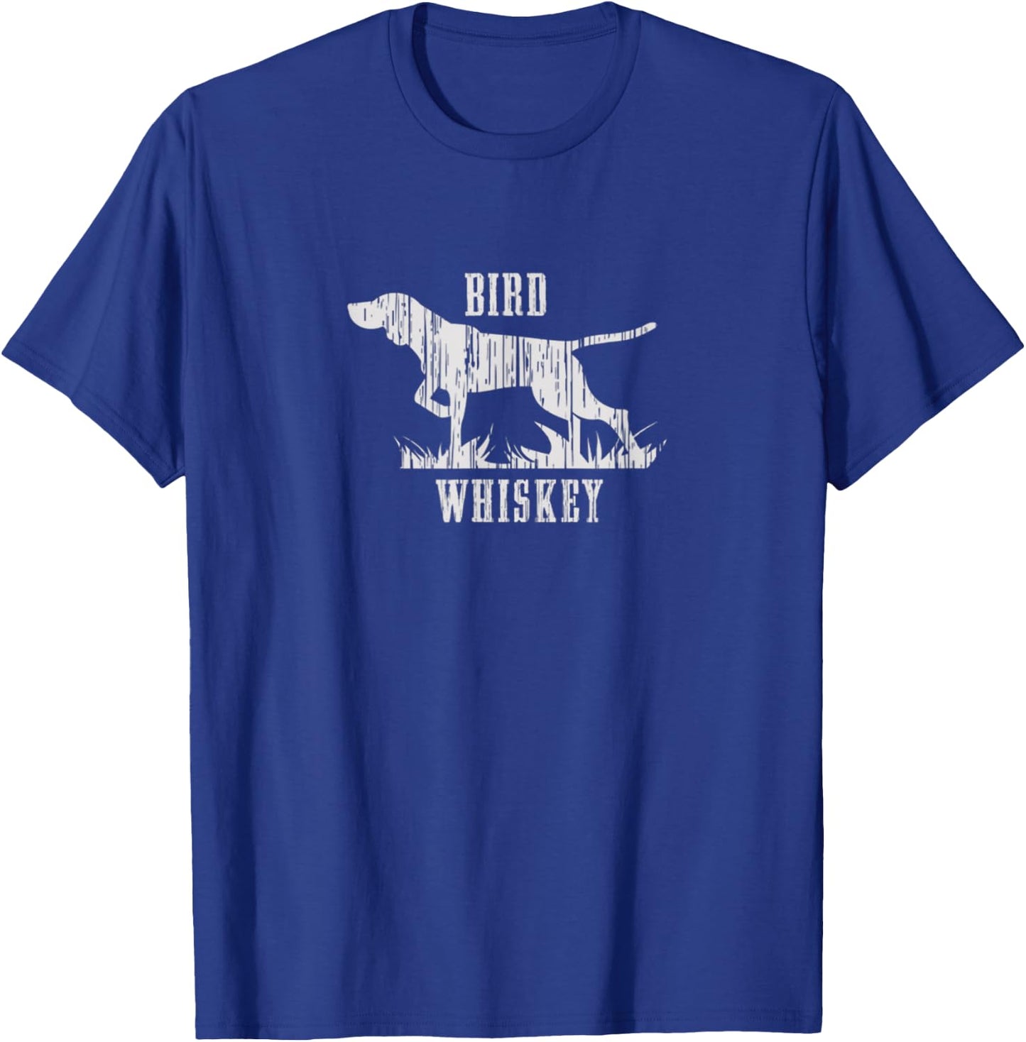 Bird Whiskey Dog T-Shirt - T-Shirt | Royal