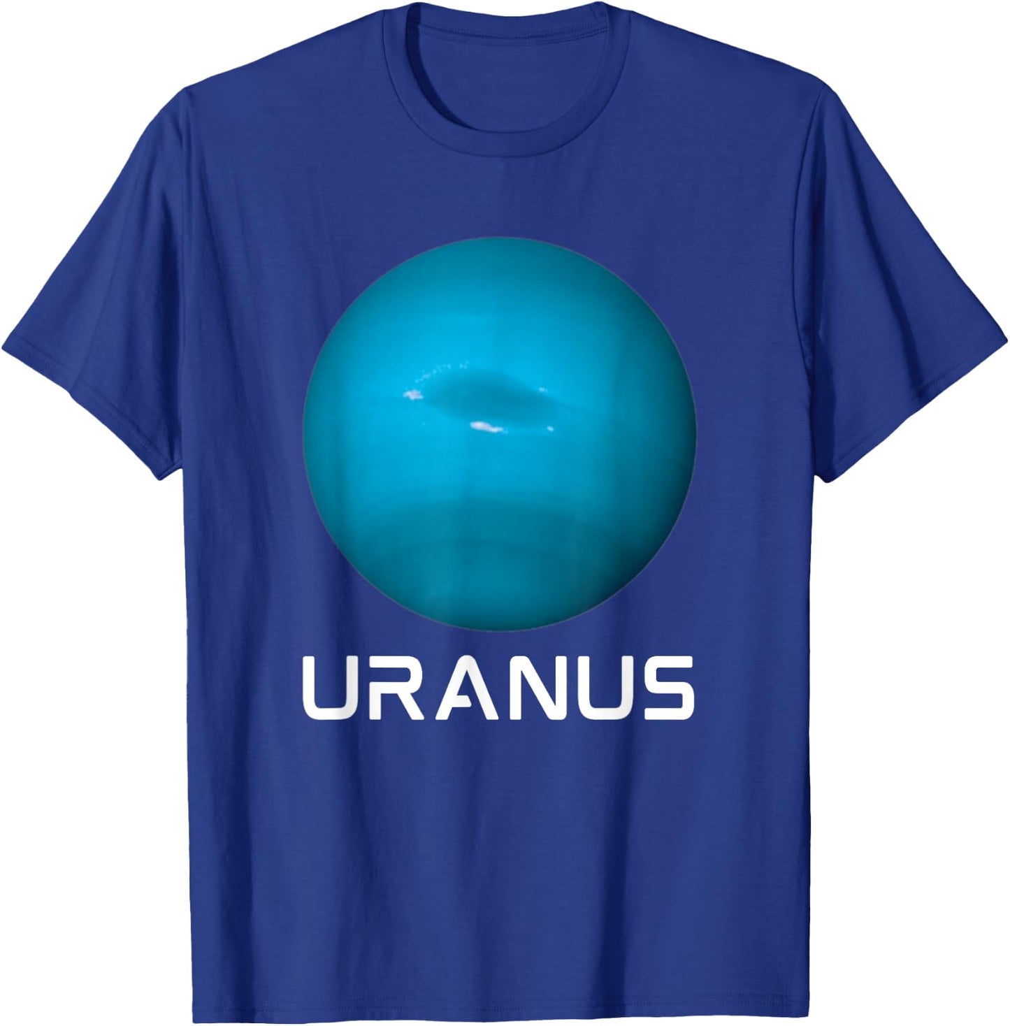 Solar System 7th Planet Uranus Outer Space T-Shirt - T-Shirt | Royal