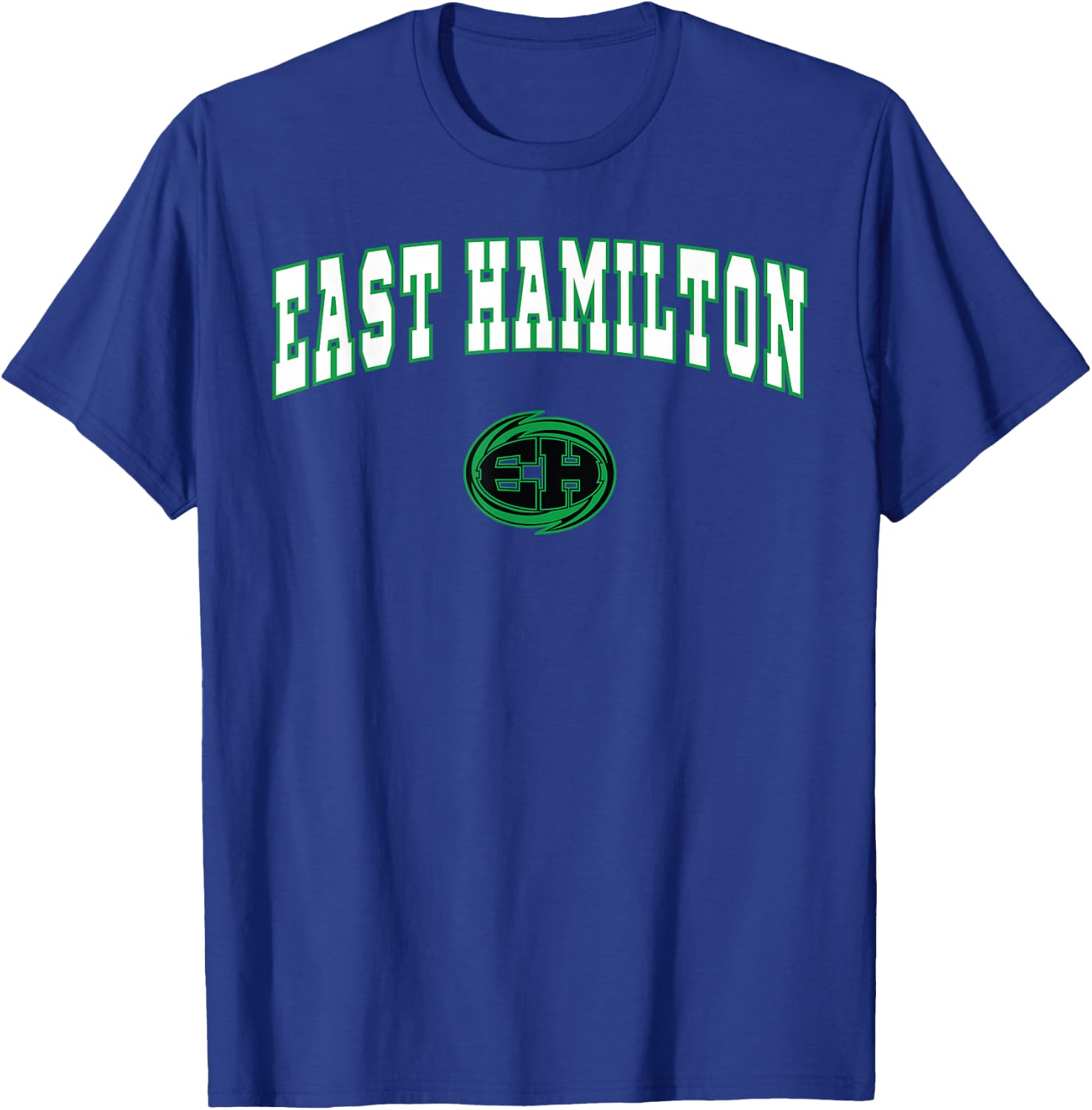 East Hamilton High School Hurricanes T-Shirt - T-Shirt | Royal