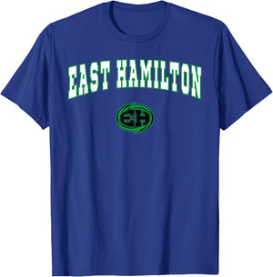 East Hamilton High School Hurricanes T-Shirt - T-Shirt | Royal