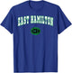 East Hamilton High School Hurricanes T-Shirt - T-Shirt | Royal