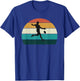 Retro Aussie Football Gift - Australian Rules Footy Lovers T-Shirt - T-Shirt | Royal