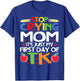 My First Day Of TK Student Transitional Kindergarten Teacher Men Women Kids T-Shirt - T-Shirt | Royal