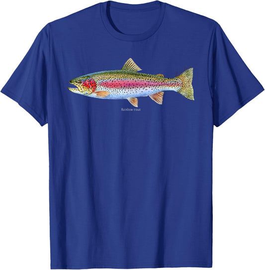 Studio Abachar Rainbow Trout T-Shirt - T-Shirt | Royal