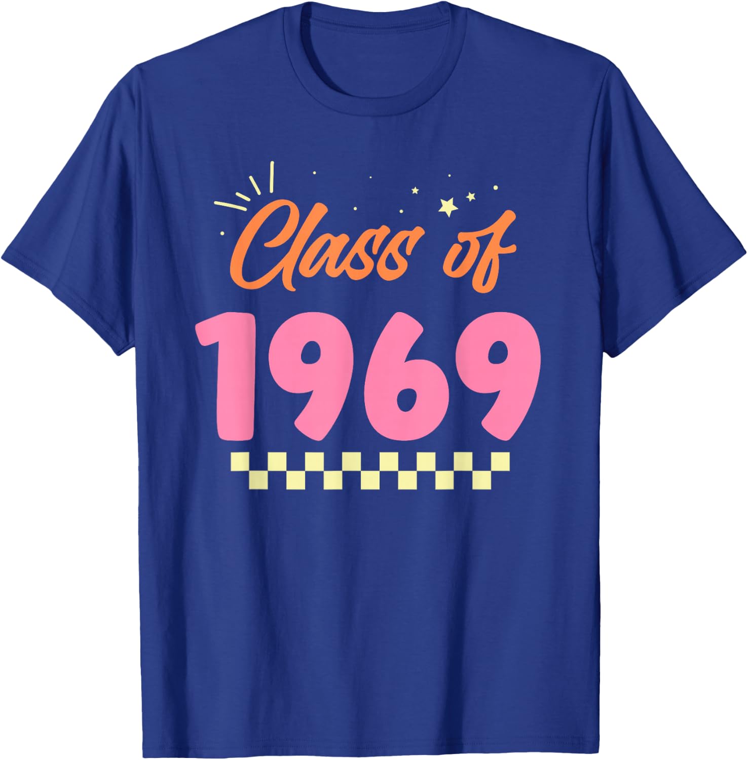 Class Of 1969 Meetup School Graduation Reunion T-Shirt - T-Shirt | Royal