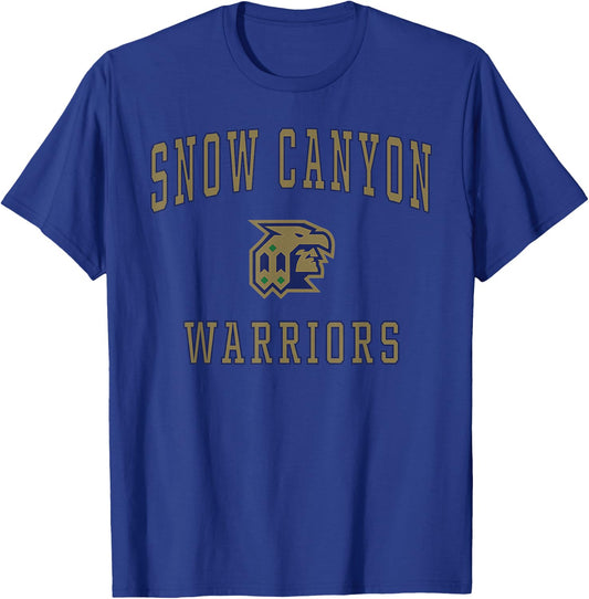 Snow Canyon High School Warriors T-Shirt - T-Shirt | Royal