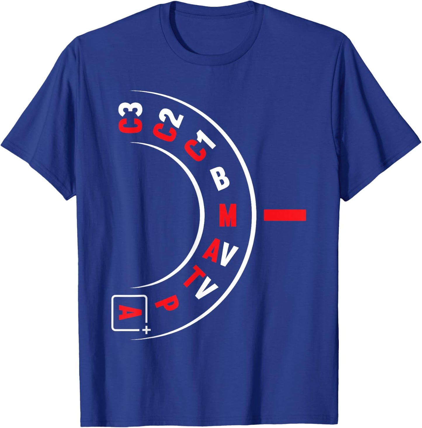 Funny Photographer Camera Lens Photography Photo Gift T-Shirt - T-Shirt | Royal