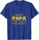 Grandpa Shirt Gift Papa, Best Papa in the Galaxy T-Shirt - T-Shirt | Royal