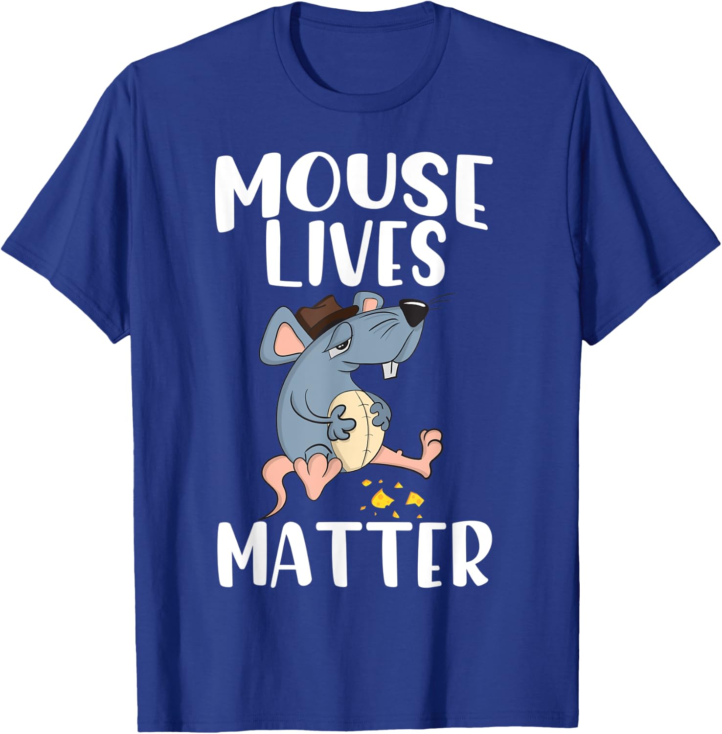 Funny shirt Mice Design Mouse Lives Matter T-Shirt - T-Shirt | Royal
