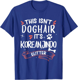 Korean Jindo Shirt Men Women Dog Mom Dog Lover T-Shirt - T-Shirt | Royal