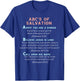ABC's of Salvation T-Shirt - T-Shirt | Royal