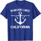 SHAVER LAKE CALIFORNIA Funny Fishing Camping Summer Gift T-Shirt - T-Shirt | Royal