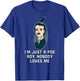 I'm just a Poe boy Edgar Allen Raven Quote Writer T-Shirt - T-Shirt | Royal