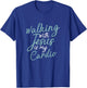Funny Christian Workout Cardio Gift Jesus Christ Prayer T-Shirt - T-Shirt | Royal