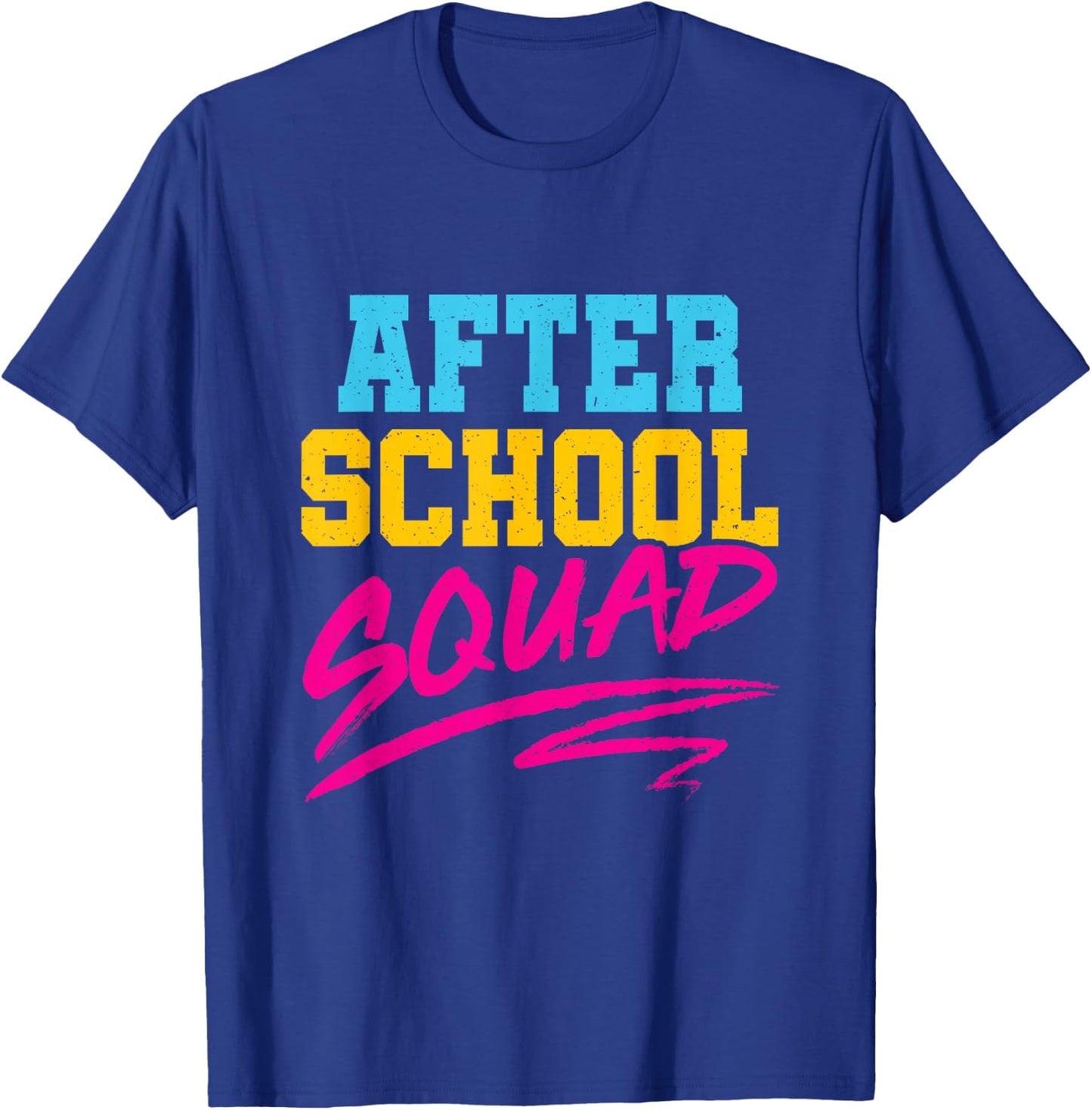 After School Squad Afterschool Staff Out of School Time OST T-Shirt - T-Shirt | Royal