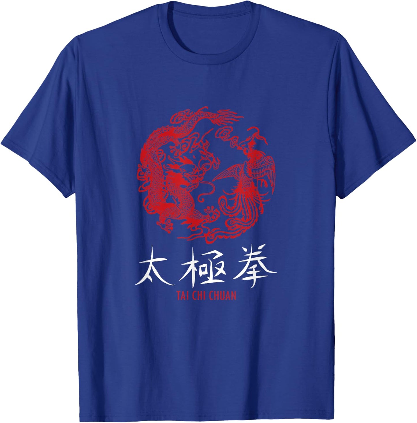 Taichi Master Tai Chi Chuan Chinese Meditation Martial Arts T-Shirt - T-Shirt | Royal