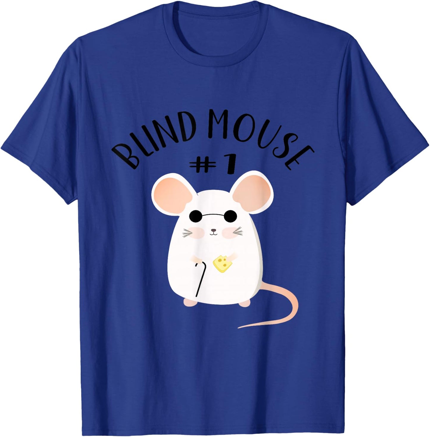 Three Blind Mice Costume - Halloween Matching Group Mouse #1 T-Shirt - T-Shirt | Royal