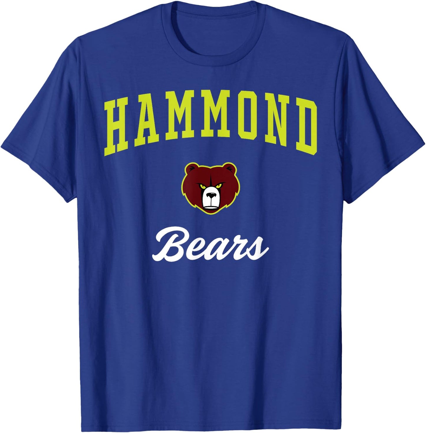 Hammond High School Bears T-Shirt - T-Shirt | Royal