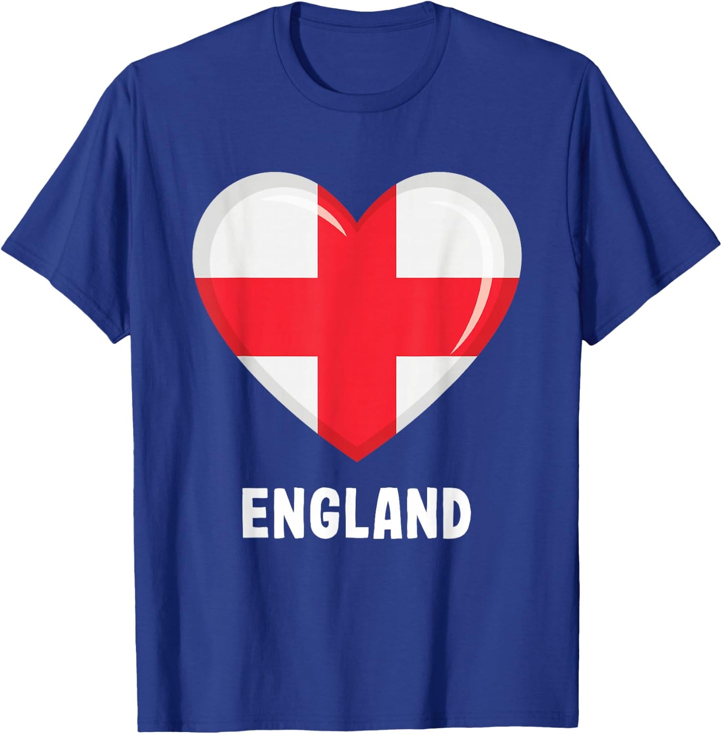 England Flag Jersey | English T-Shirt - T-Shirt | Royal