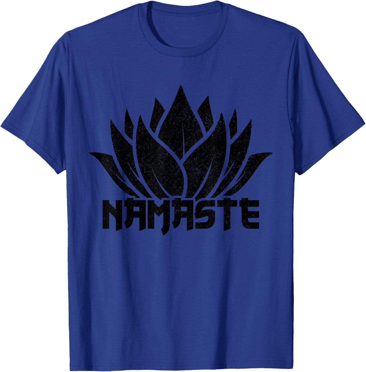 Yoga Namaste Lotus Flower Yogi Gift T-Shirt - T-Shirt | Royal