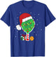 Padel Paddle Tennis Racquet Ball Christmas Santa Hat Funny T-Shirt - T-Shirt | Royal