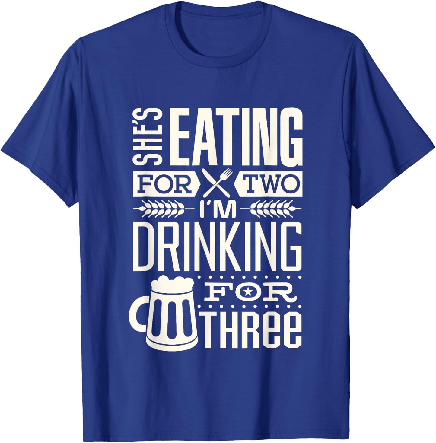 Funny Expecting Dad shirt for pregnancy New Dad father T-Shirt - T-Shirt | Royal