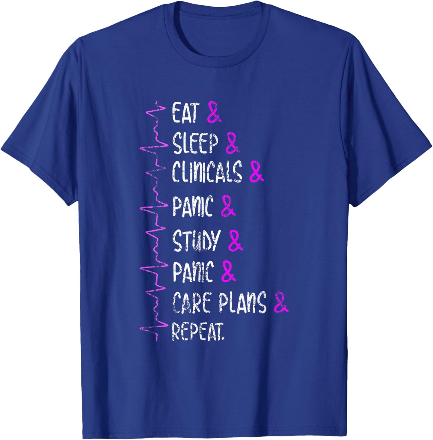 Funny Nurse School Nurse T-Shirt - T-Shirt | Royal