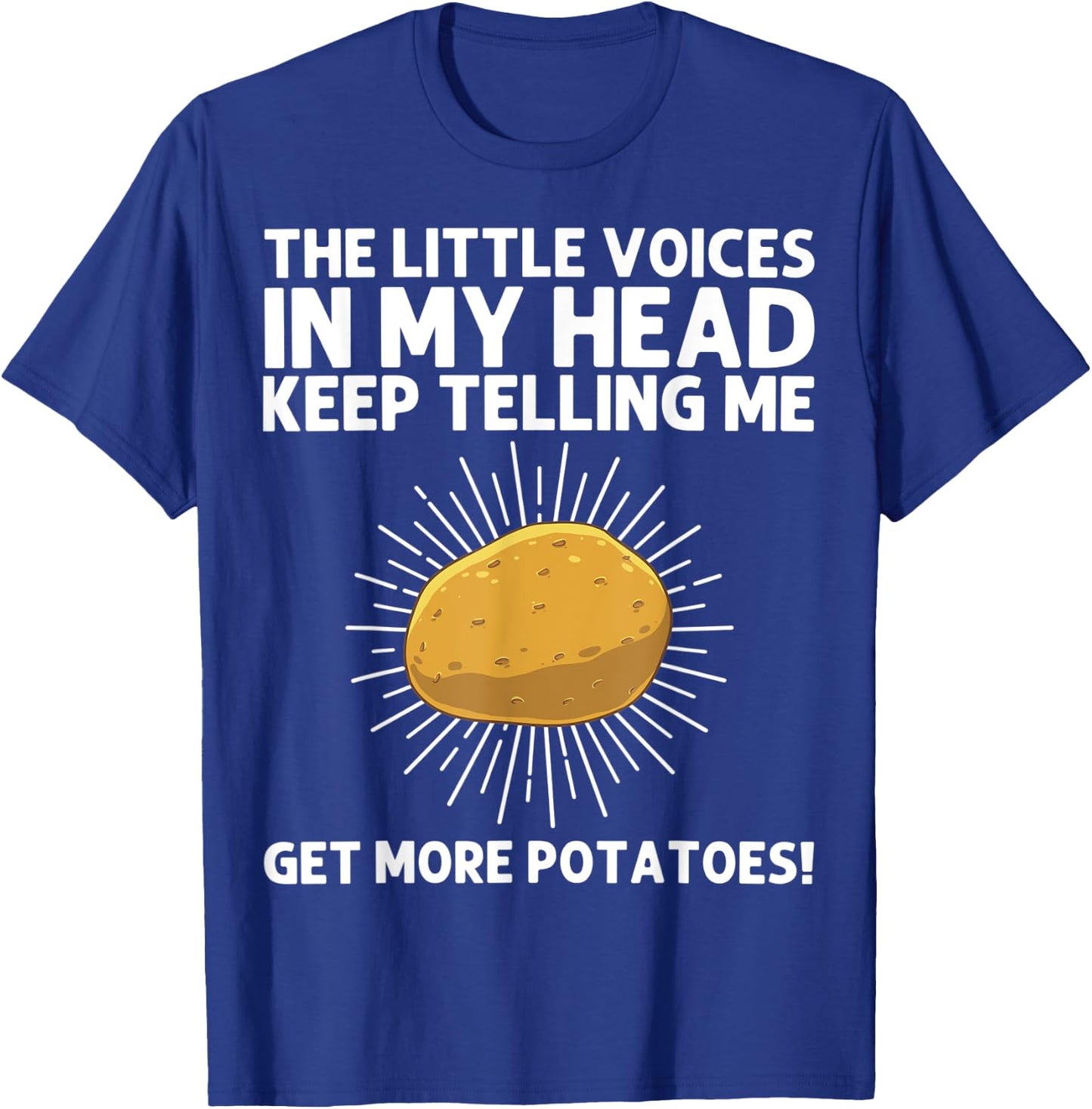 Funny Potato Gift Women Cute Potato Tater Spud Lover T-Shirt - T-Shirt | Royal