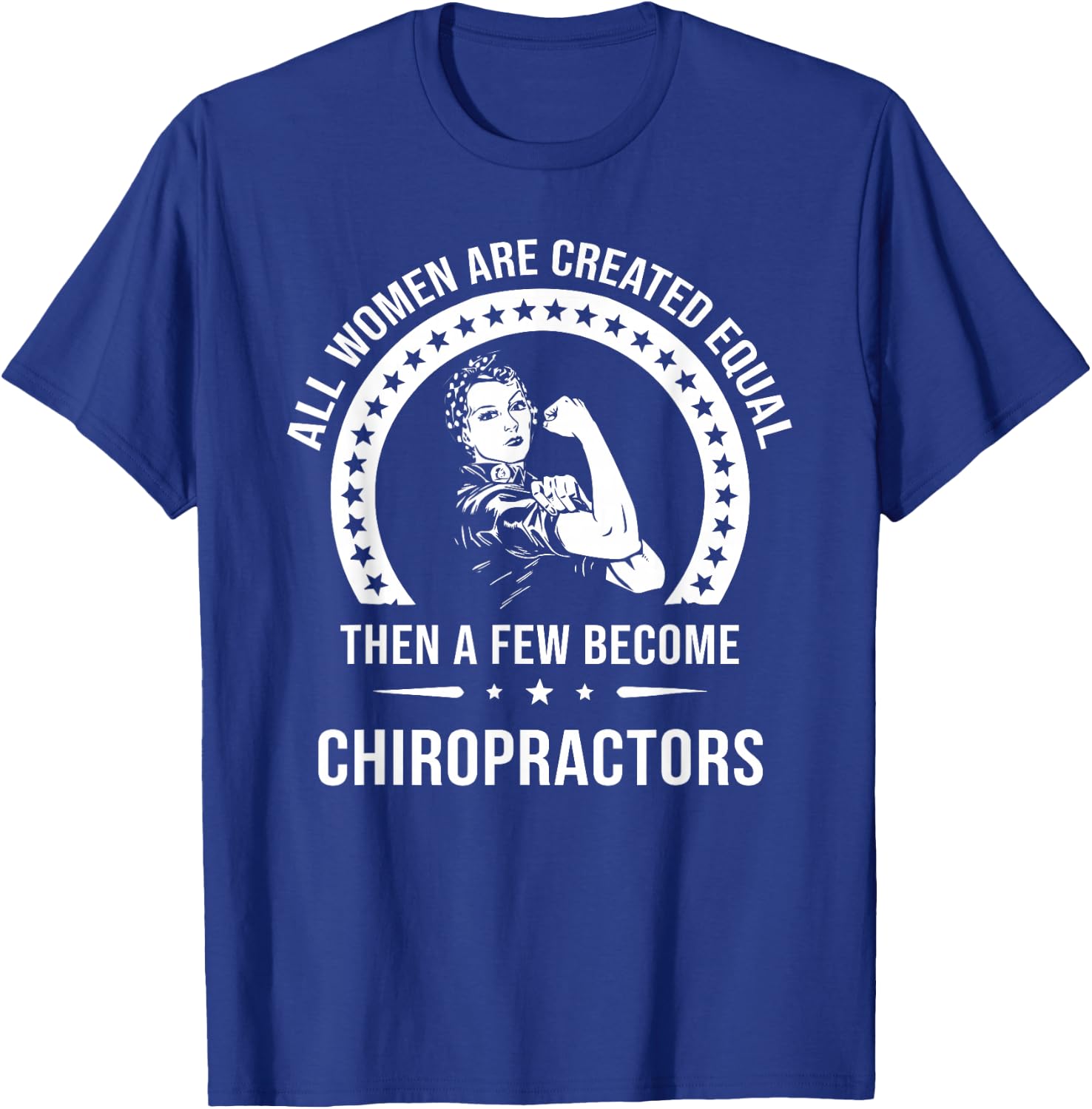 Chiropractor Shirt | Chiropractor T-Shirt - T-Shirt | Royal