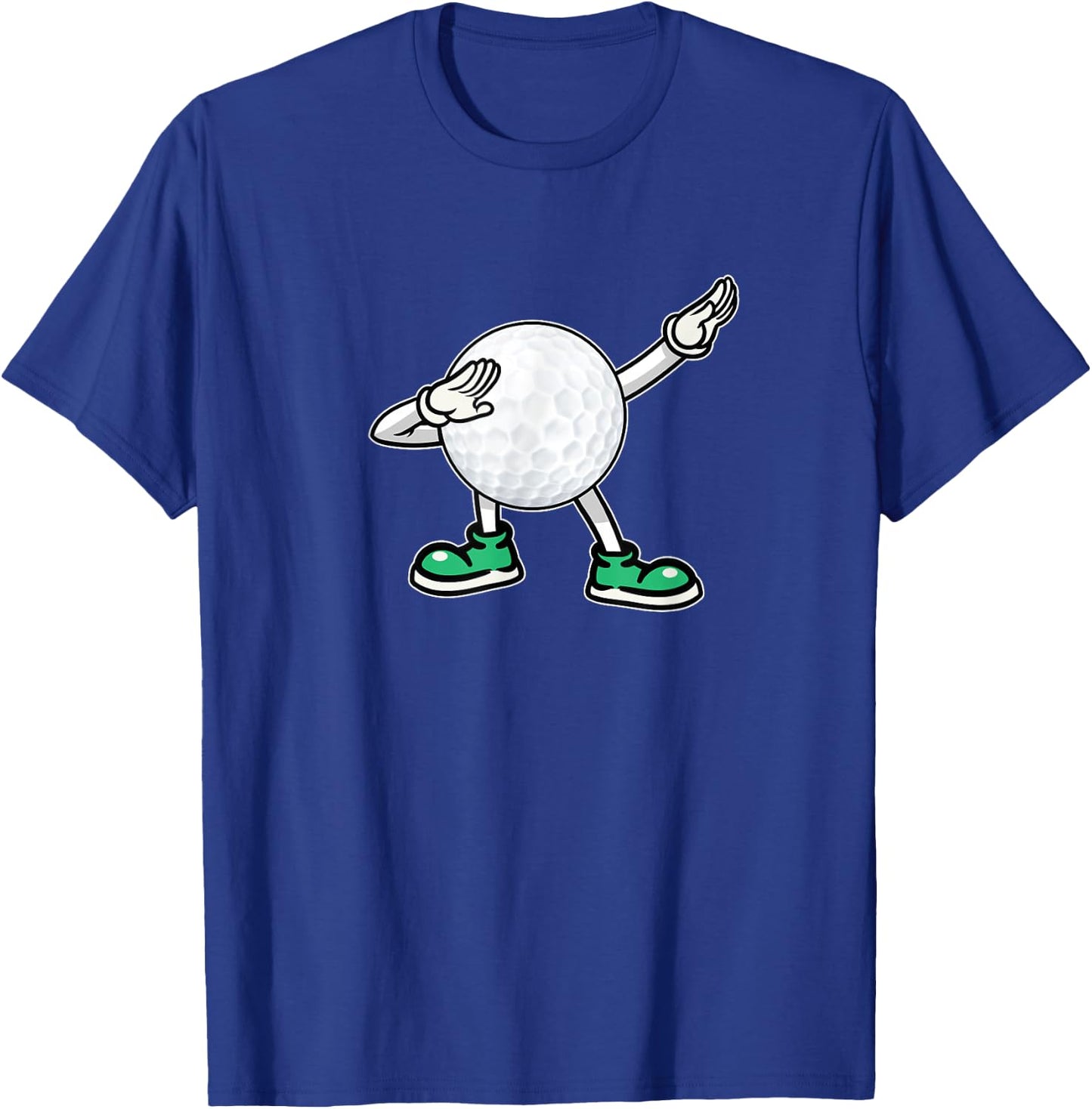 Dabbing Golf Ball Kids Boys Dab Dance Golfing T-Shirt - T-Shirt | Royal