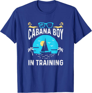Cabana Boy In Training T-Shirt - T-Shirt | Royal